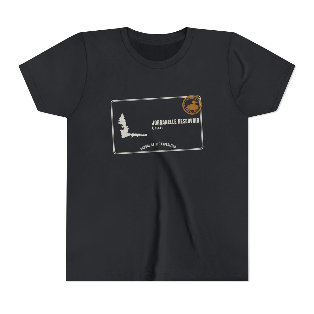 Jordanelle Reservoir Kids Tee — Jordanelle Reservoir Field Trip Youth Short Sleeve Shirt