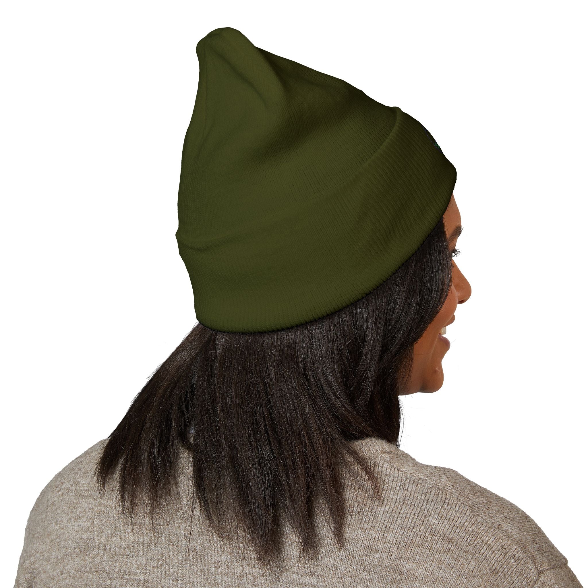 Lakeside Park - Whale Coast Embroidered Cuffed Beanie