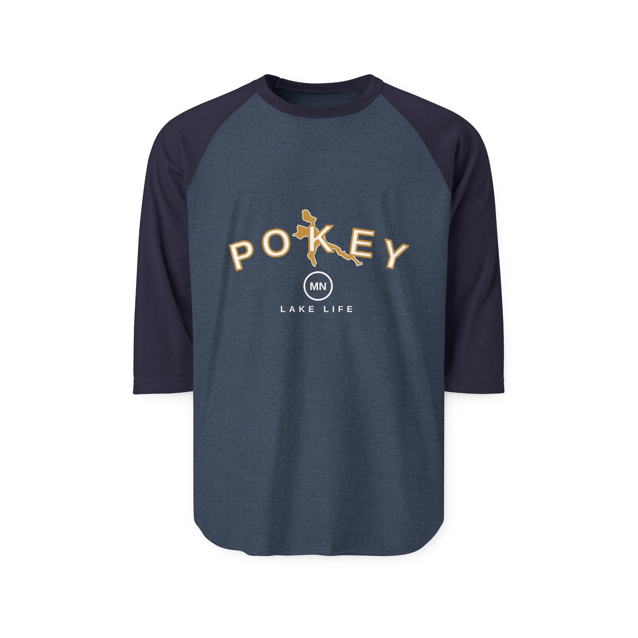 Unisex Three-Quarter Sleeve Raglan Shirt