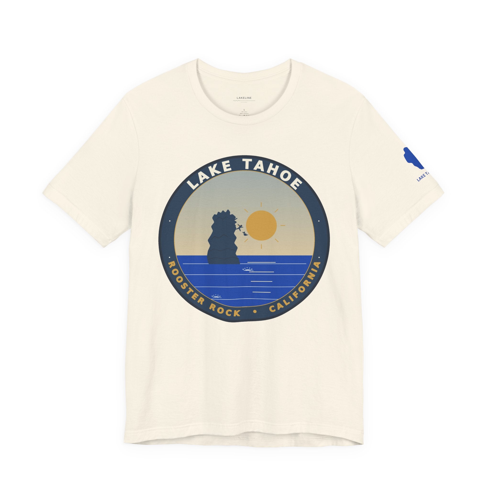 Lake Tahoe - Rooster Rock Unisex Jersey Short Sleeve Tee