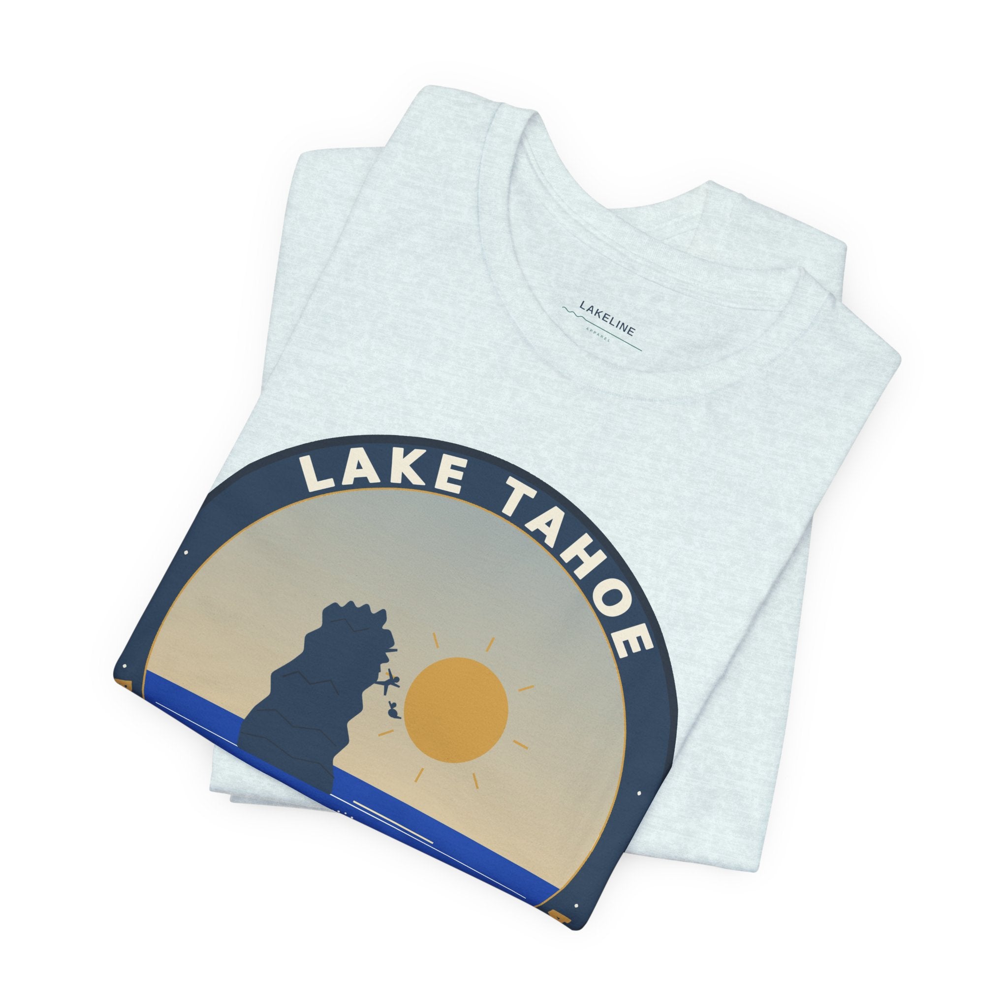Lake Tahoe - Rooster Rock Unisex Jersey Short Sleeve Tee