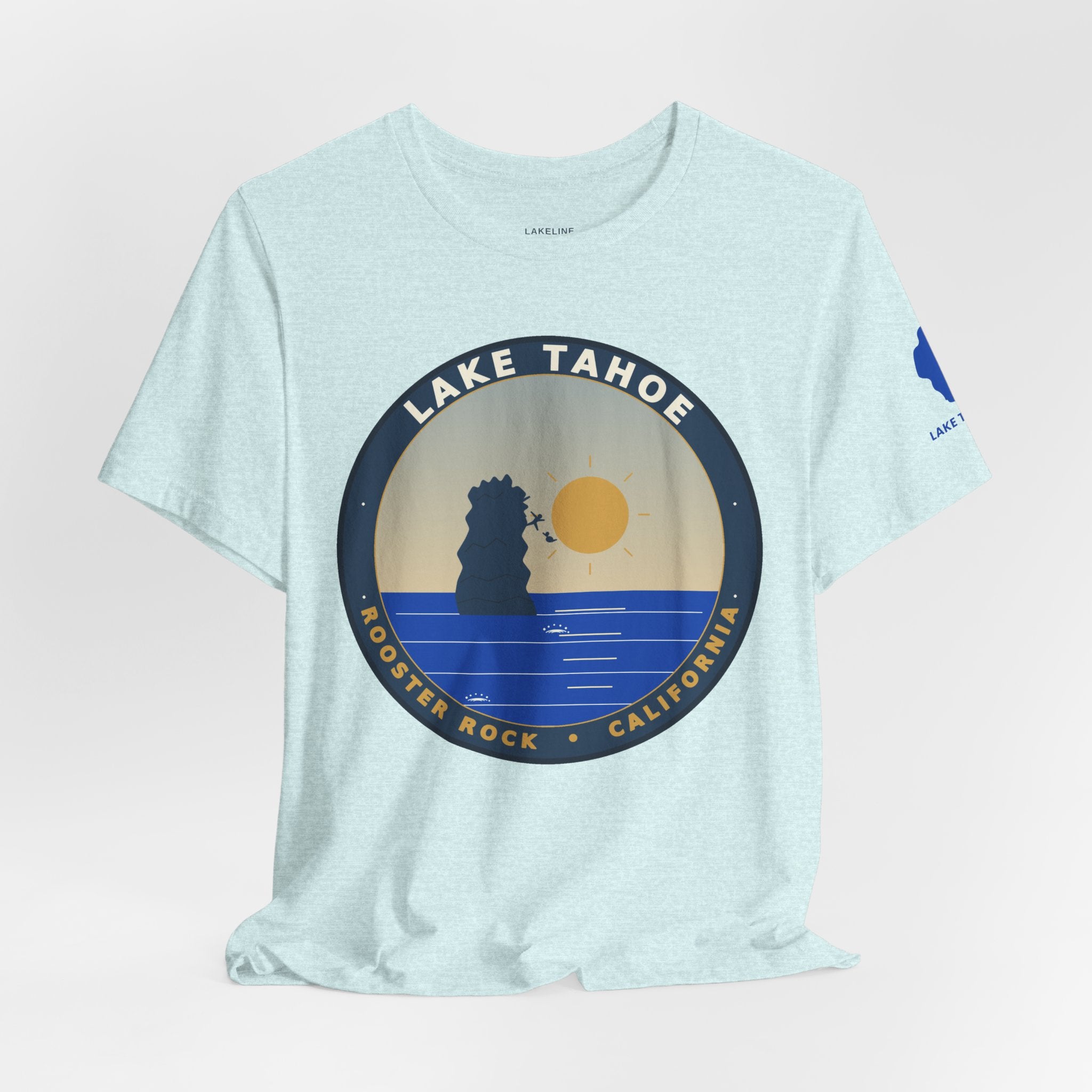 Lake Tahoe - Rooster Rock Unisex Jersey Short Sleeve Tee