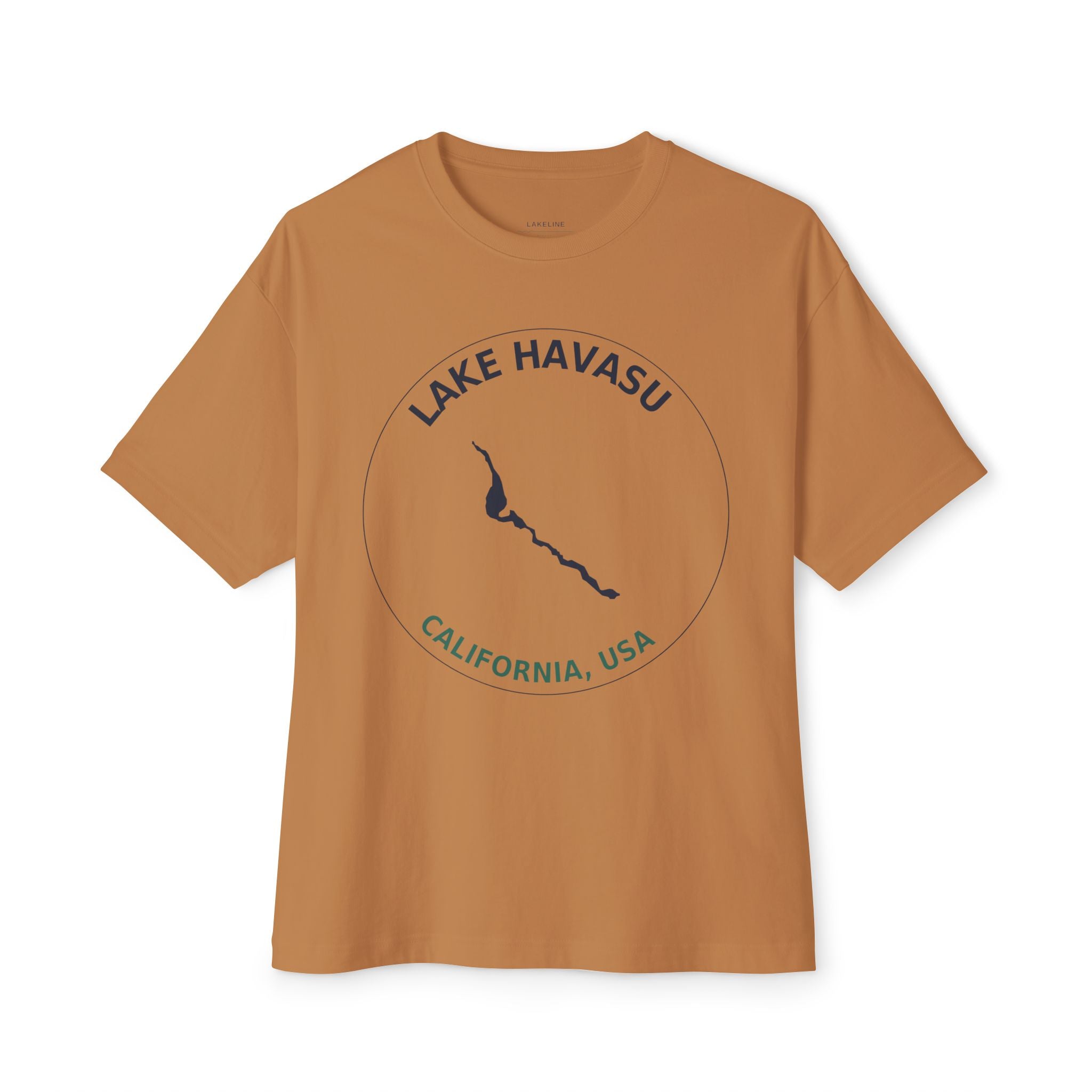 Lake Havasu Graphic Tee — California Lake Map Shirt