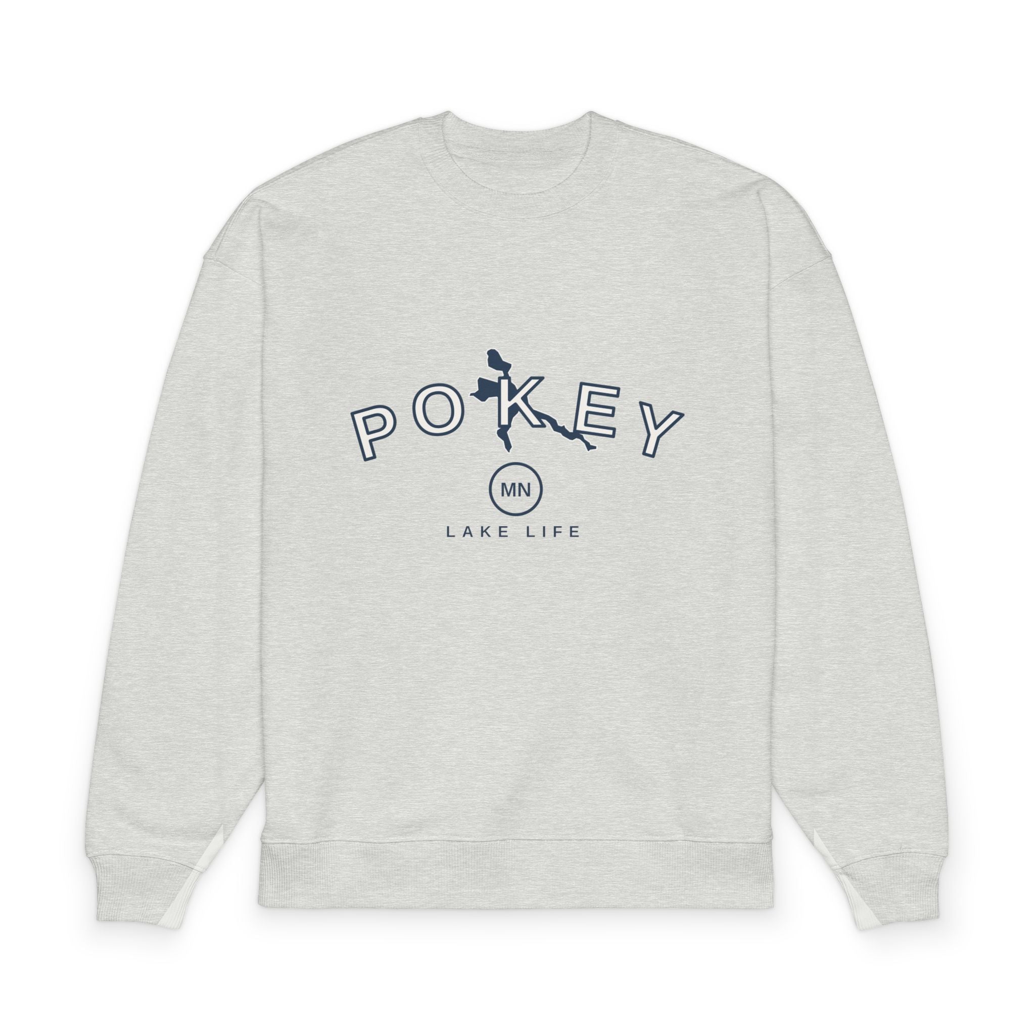 Pokegama Lake - Unisex Organic Oversized Sweatshirt Radder 2.0