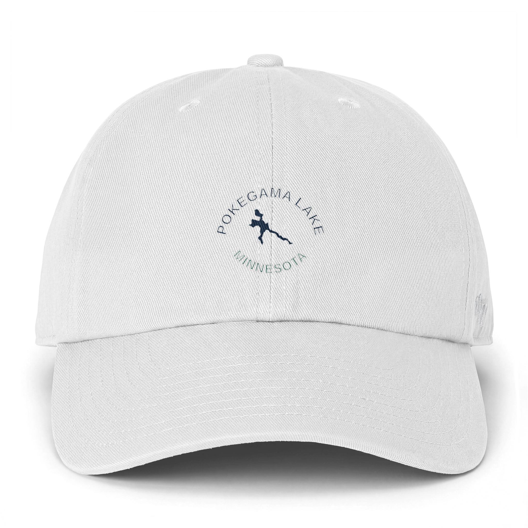 Pokegama Lake Sweatshirt Cap — Clean Up Cap Embroidered Baseball Hat