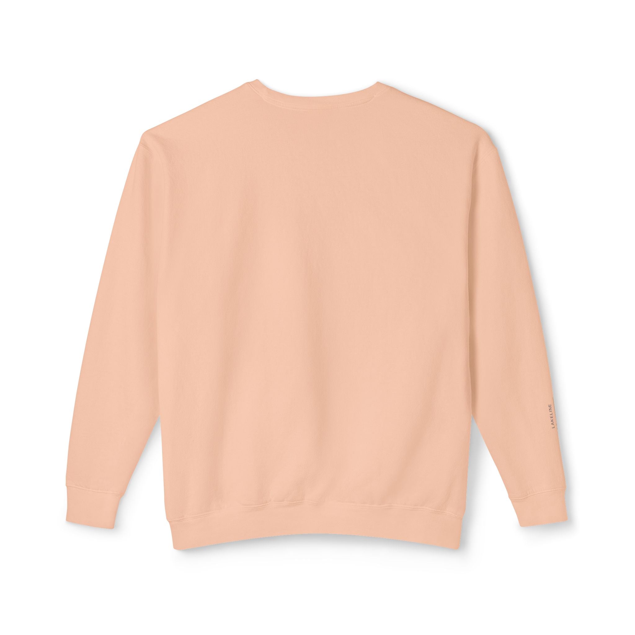 Lake Travis Crewneck Sweatshirt — Minimal Map Design