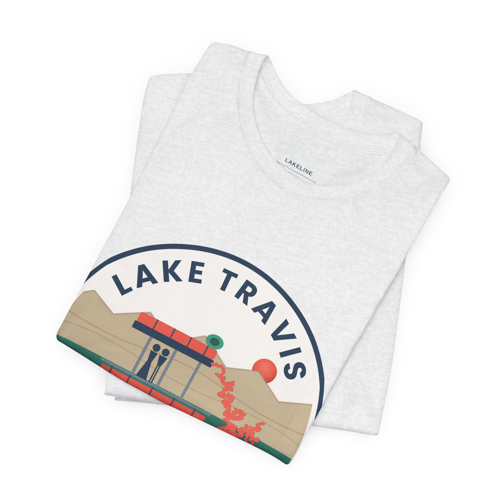 Lake Travis Tee — Devil’s Cove Texas Boat Graphic Shirt