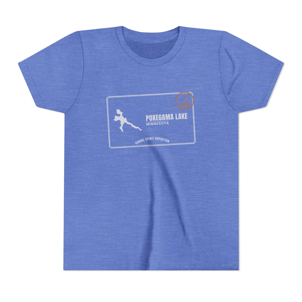 Pokegama Lake Kids Tee — Pokegama Lake Field Trip Youth Short Sleeve Shirt