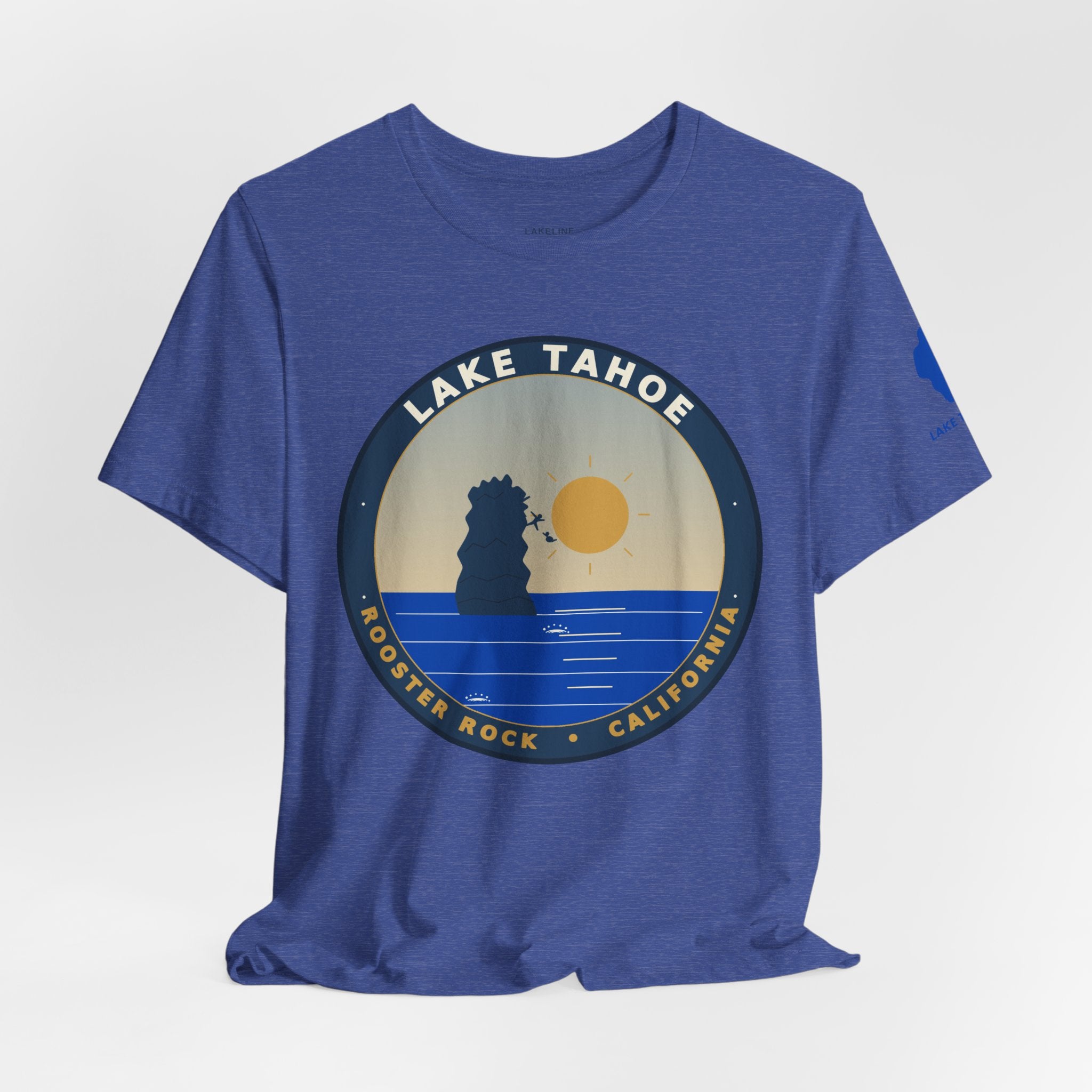 Lake Tahoe - Rooster Rock Unisex Jersey Short Sleeve Tee