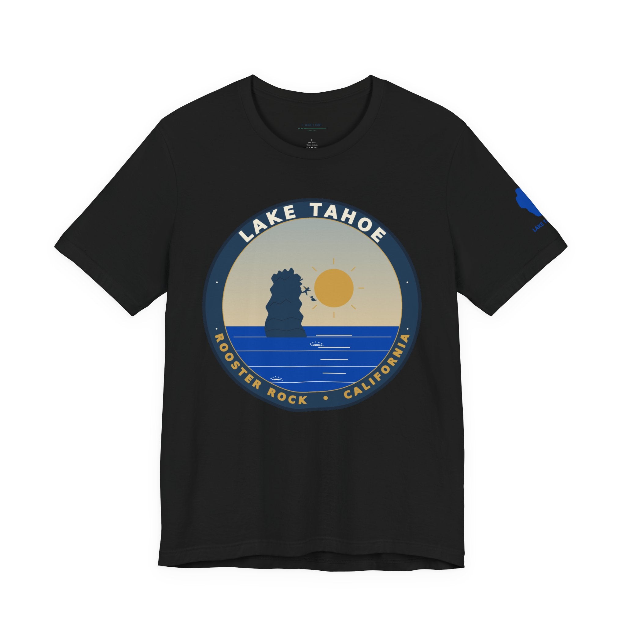 Lake Tahoe - Rooster Rock Unisex Jersey Short Sleeve Tee