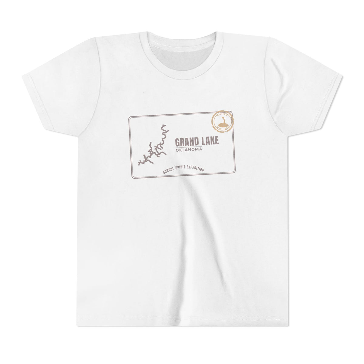 Grand Lake OK Kids Tee — Grand Lake OK Field Trip Youth Short Sleeve Shirt
