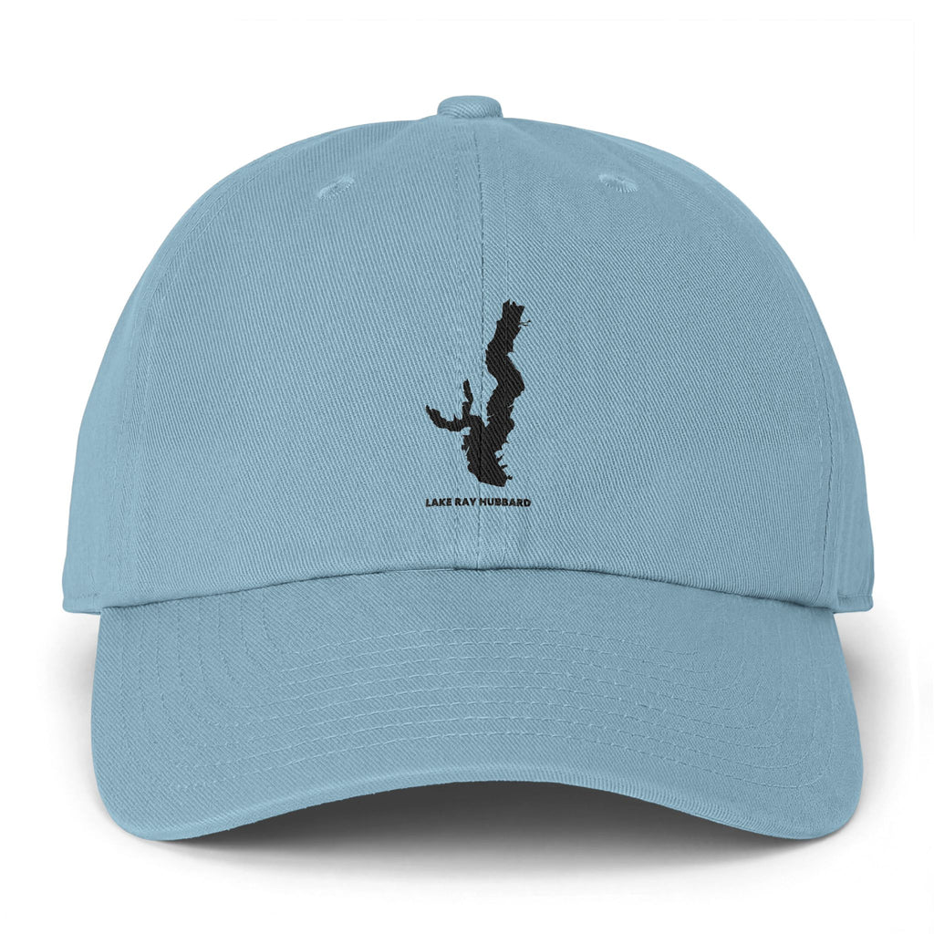 Lake Ray Hubbard Clean Up Cap — Lake Map Baseball Hat