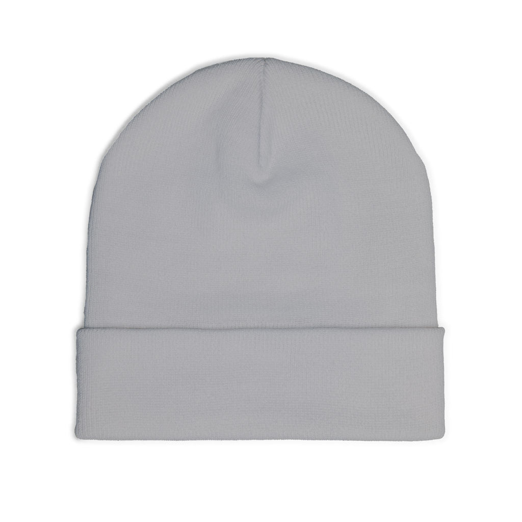 Pokegama Lake - Embroidered Runner Logo Knit Beanie (Dark Logo, for Light Colors)