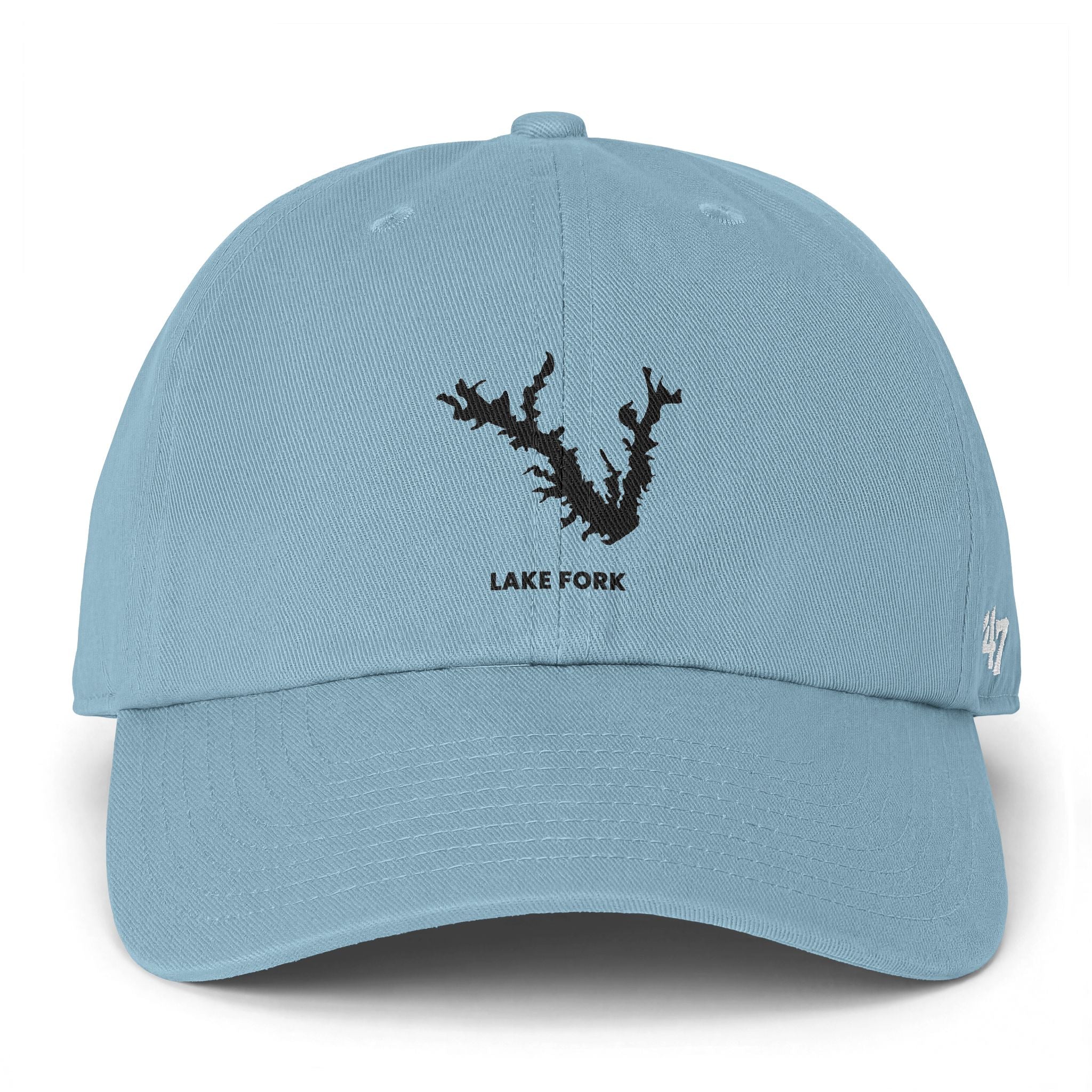 Lake Fork Clean Up Cap — Lake Map Baseball Hat