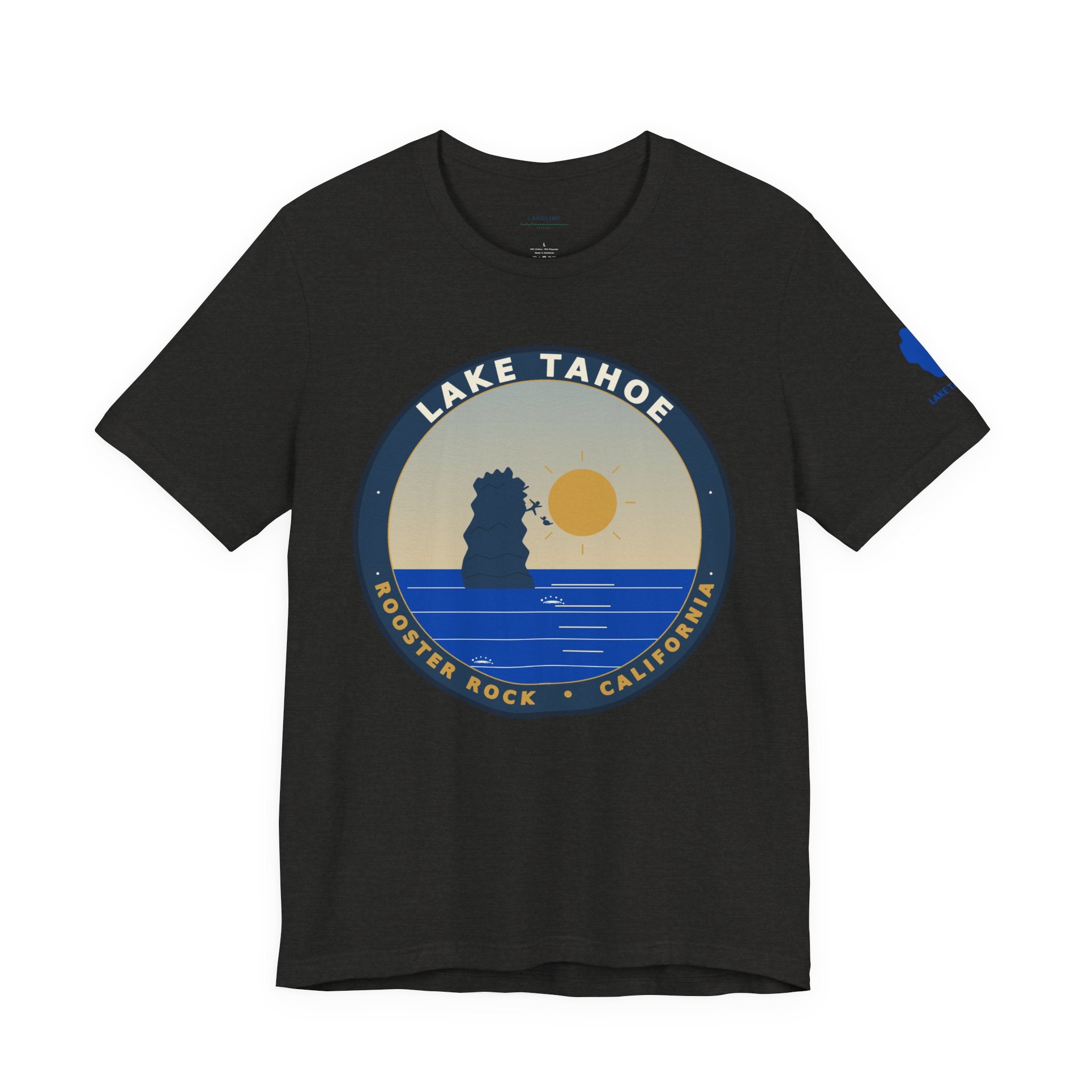 Lake Tahoe - Rooster Rock Unisex Jersey Short Sleeve Tee