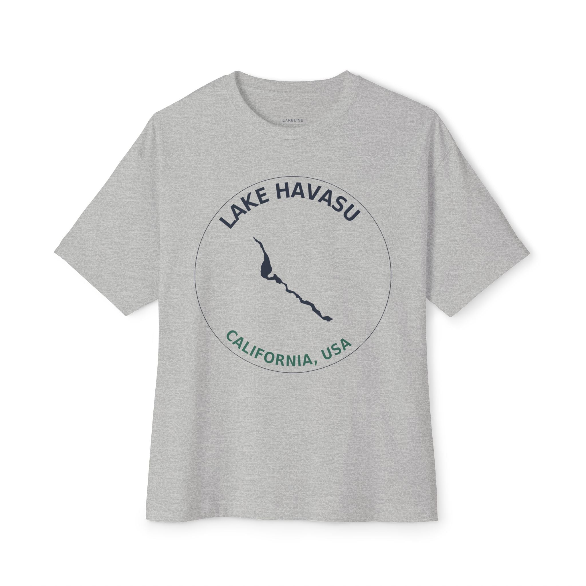Lake Havasu Graphic Tee — California Lake Map Shirt