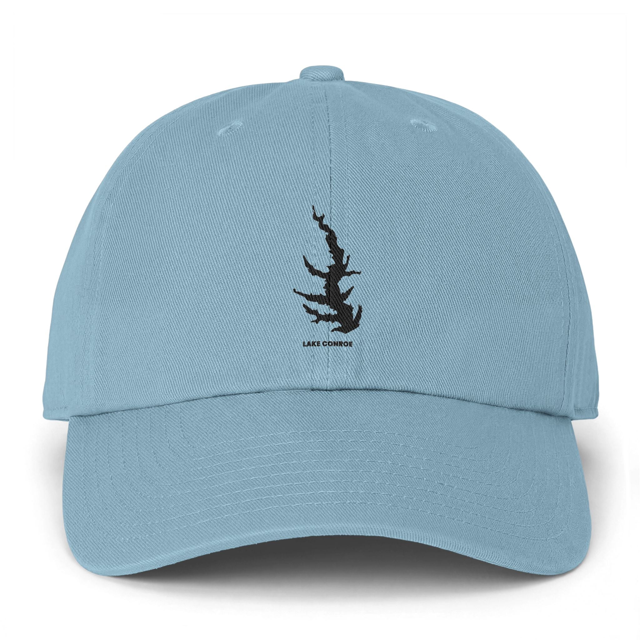 Lake Conroe Clean Up Cap — Lake Map Baseball Hat