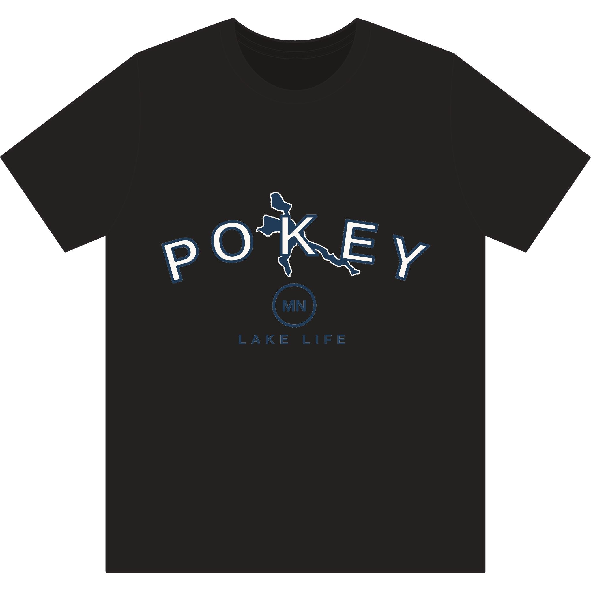 Pokey MN Lake Life Tri-Blend Tee