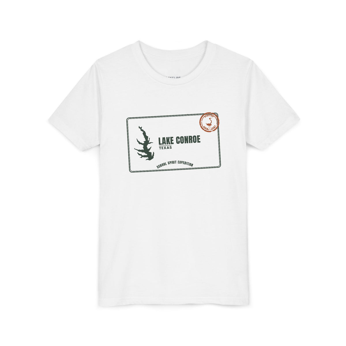 Lake Conroe Kids Tee — Lake Conroe Field Trip Youth Short Sleeve Shirt
