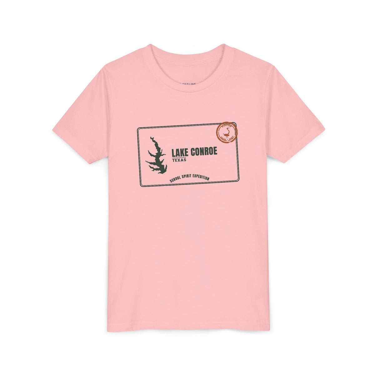 Lake Conroe Kids Tee — Lake Conroe Field Trip Youth Short Sleeve Shirt