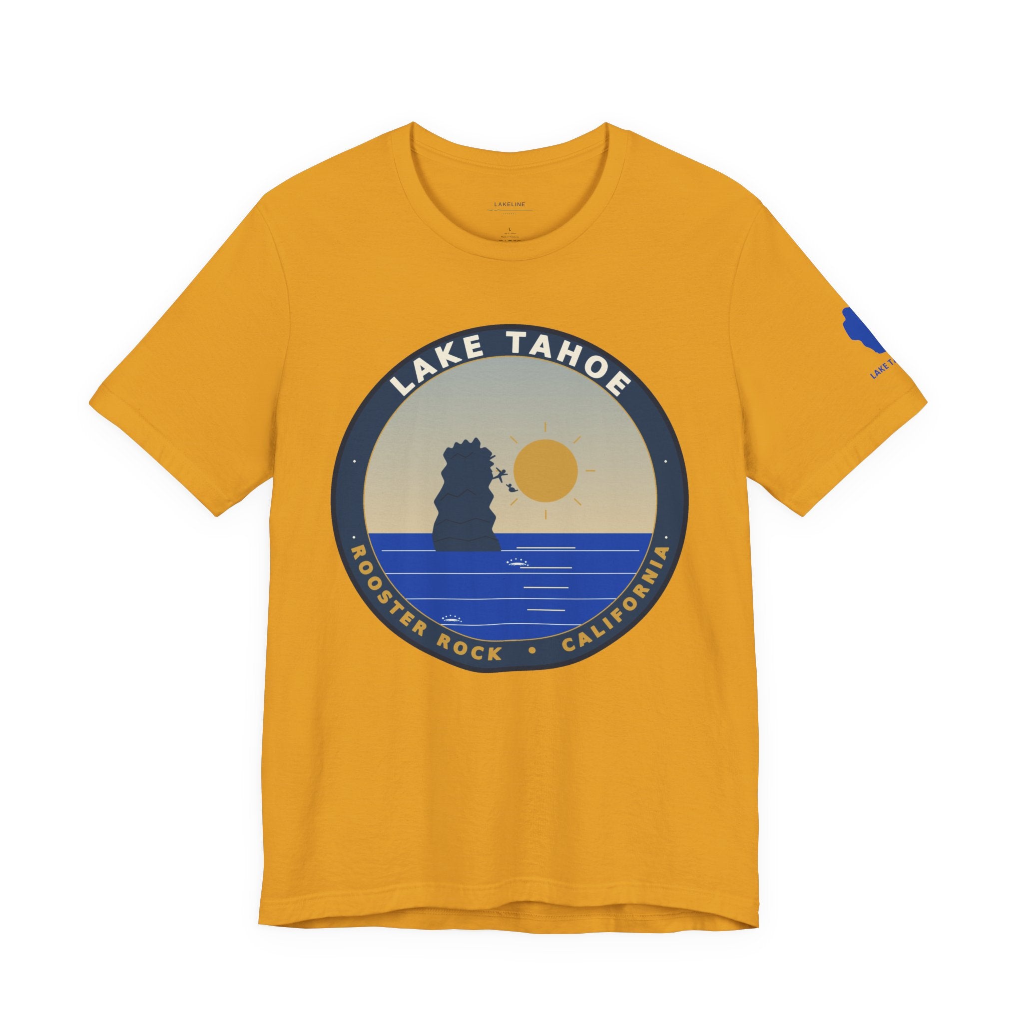Lake Tahoe - Rooster Rock Unisex Jersey Short Sleeve Tee