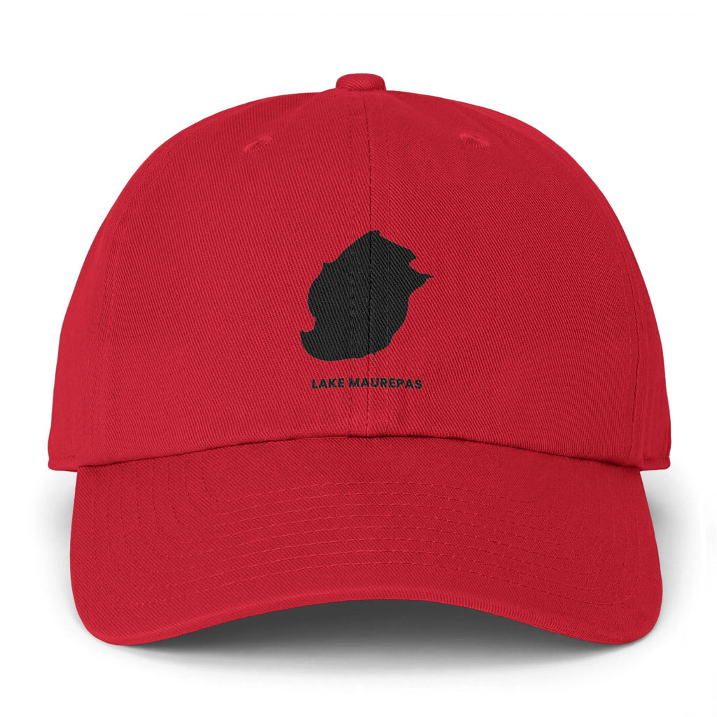 Lake Maurepas Clean Up Cap — Lake Map Baseball Hat