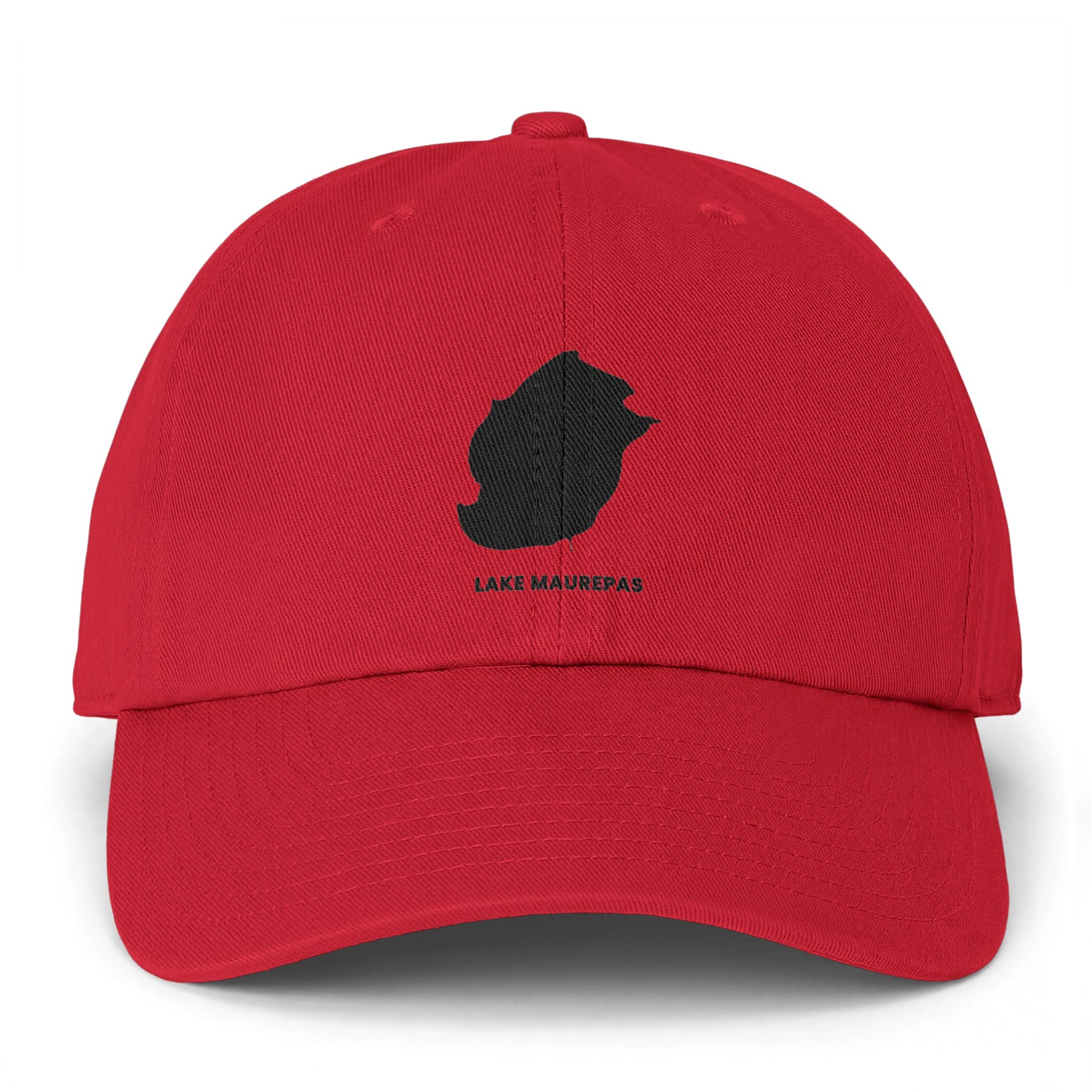 Lake Maurepas Clean Up Cap — Lake Map Baseball Hat