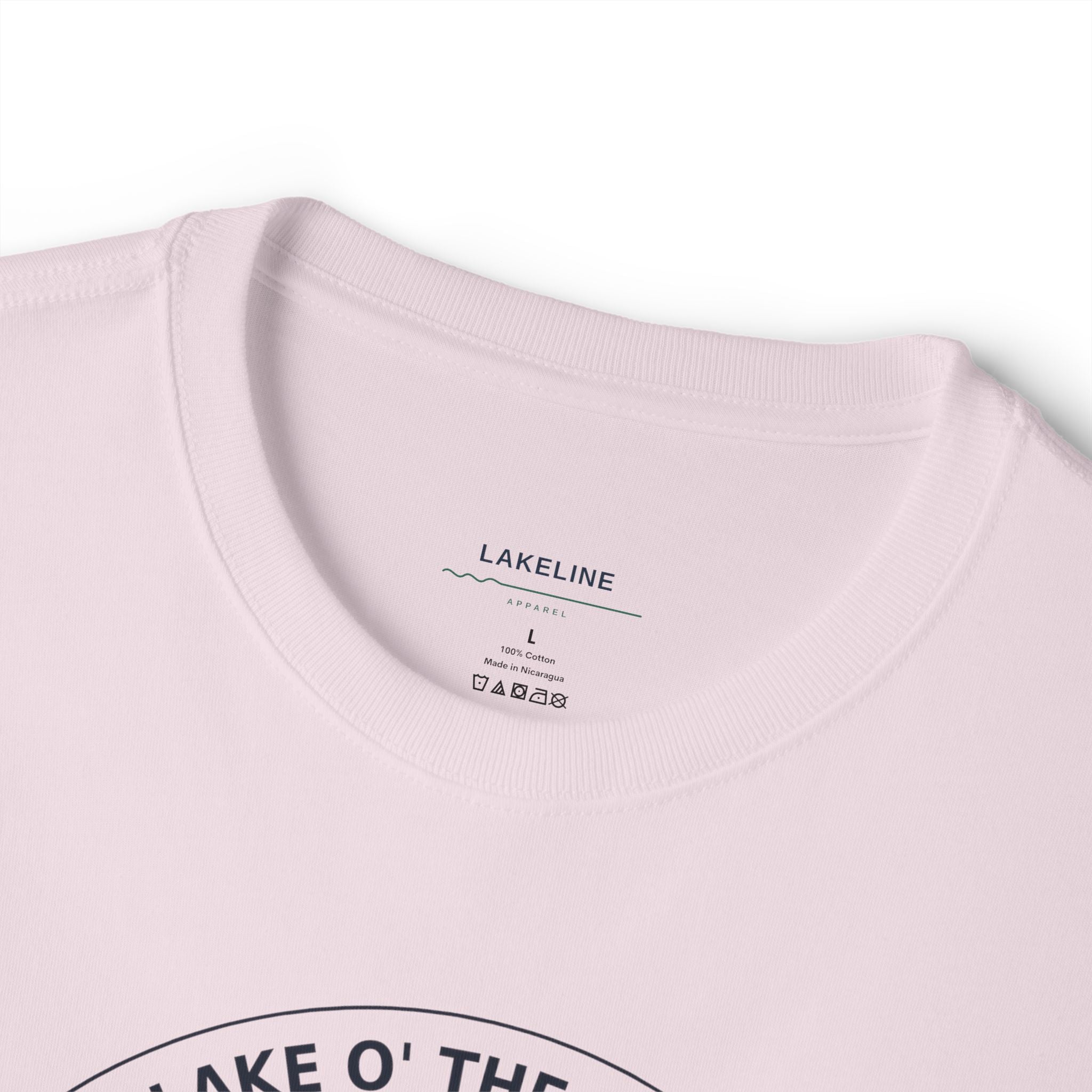 Grand Lake O' the Cherokees Map T-Shirt — Oklahoma Lakeside Graphic Tee