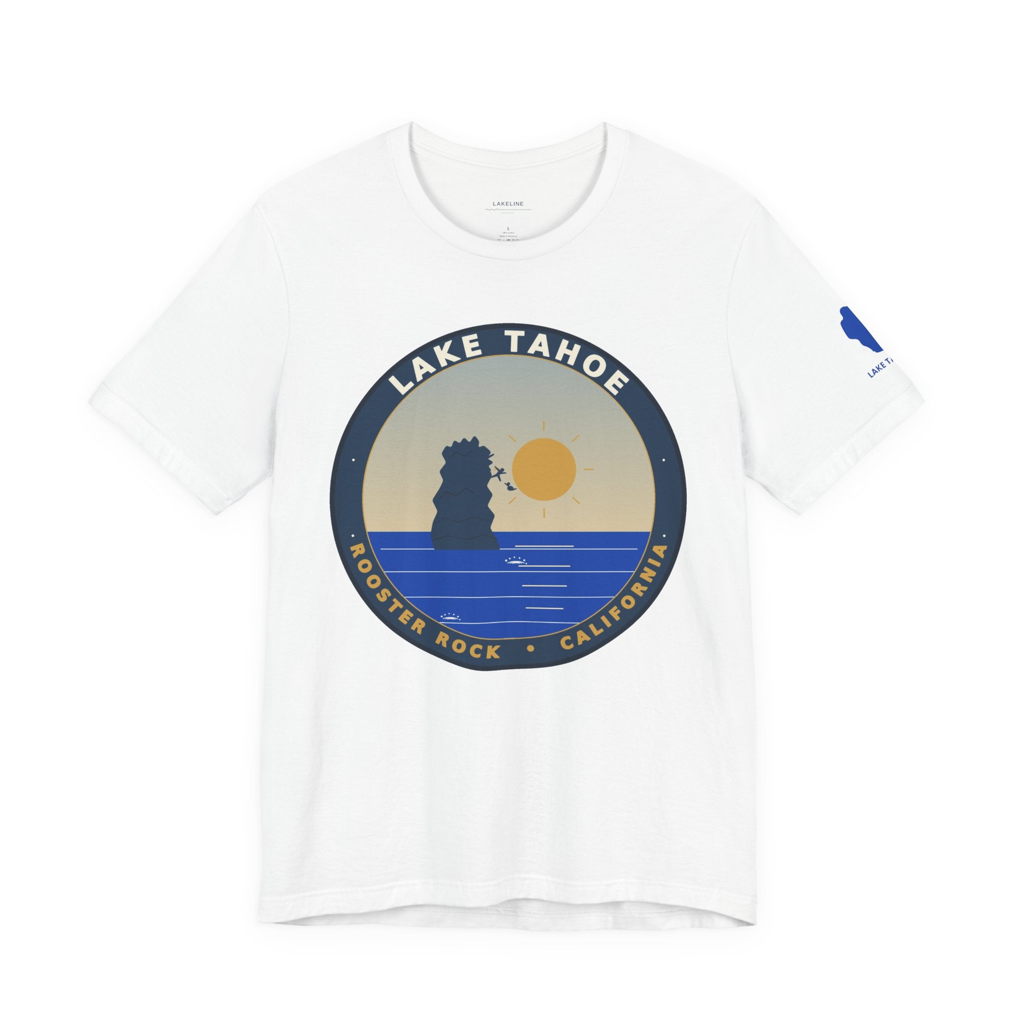 Lake Tahoe - Rooster Rock Unisex Jersey Short Sleeve Tee