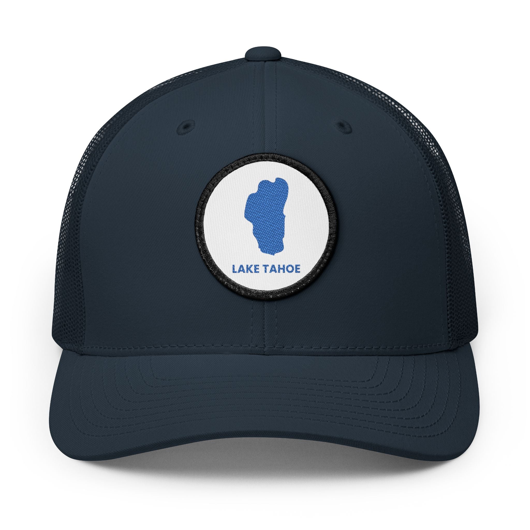 Lake Tahoe Trucker Cap – Embroidered Patch Snapback