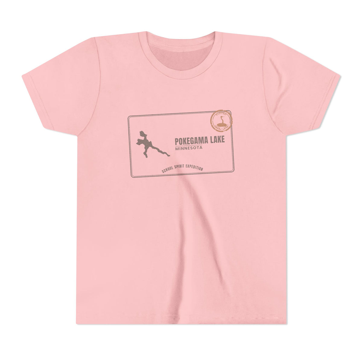 Pokegama Lake Kids Tee — Pokegama Lake Field Trip Youth Short Sleeve Shirt