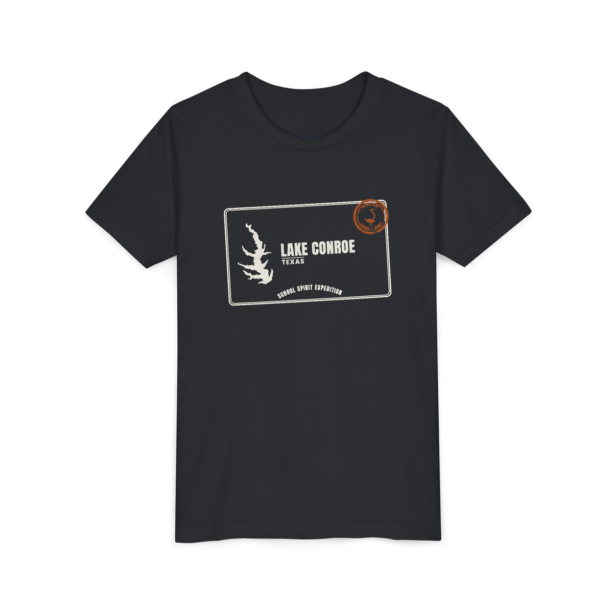 Lake Conroe Kids Tee — Lake Conroe Field Trip Youth Short Sleeve Shirt