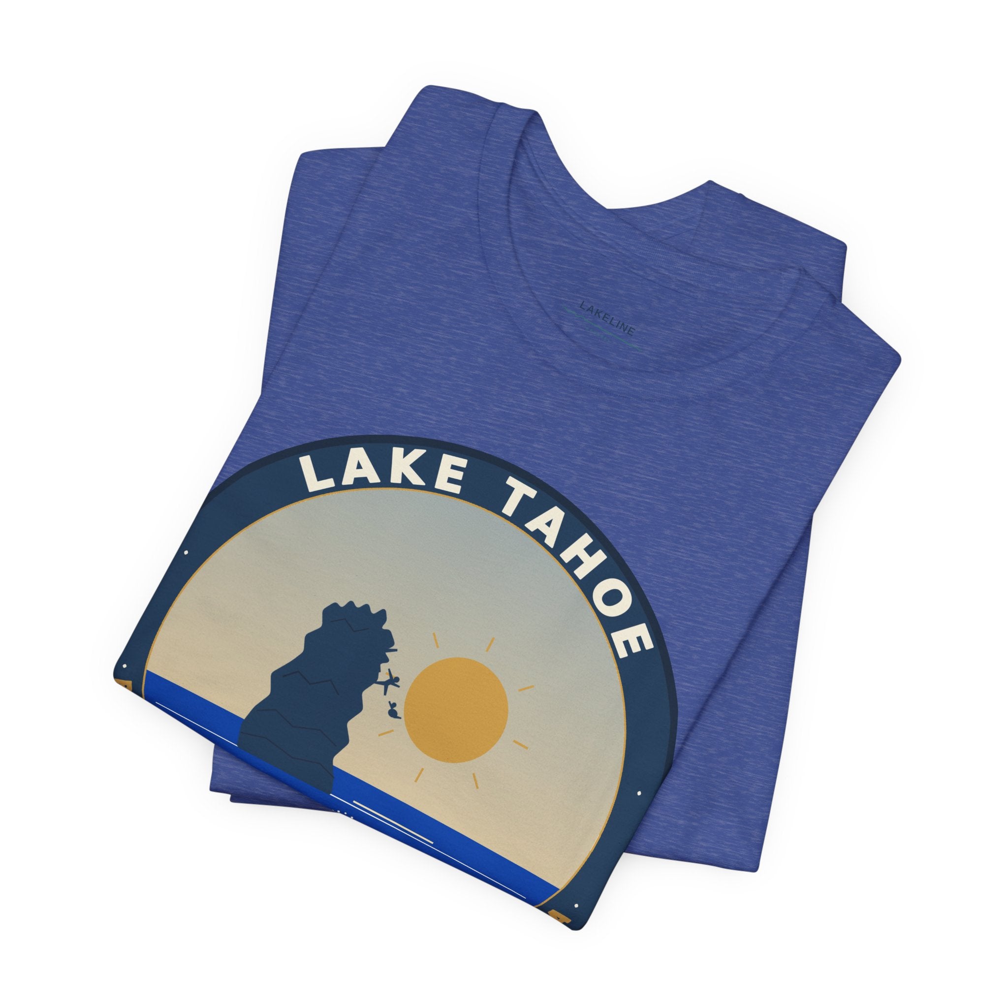Lake Tahoe - Rooster Rock Unisex Jersey Short Sleeve Tee