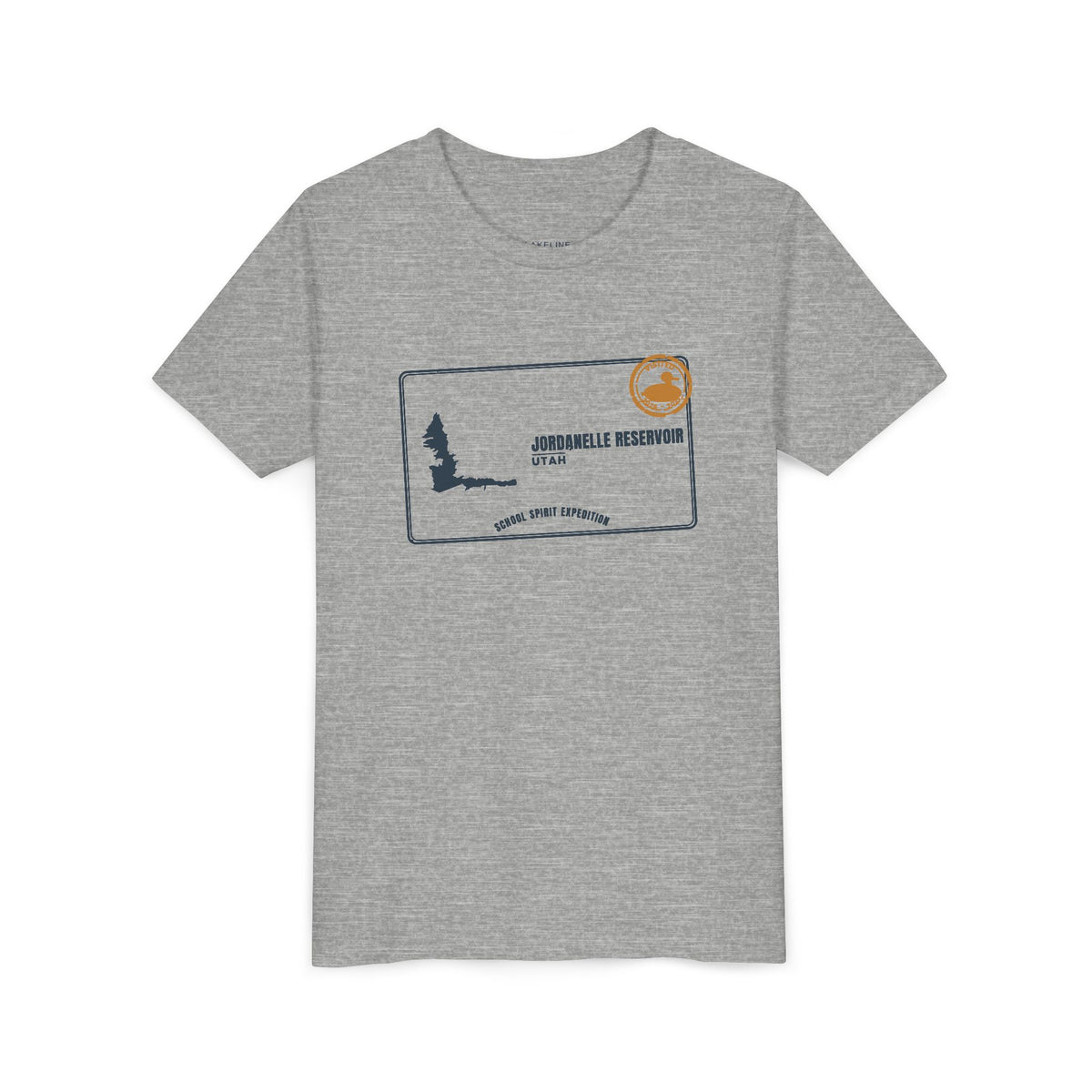 Jordanelle Reservoir Kids Tee — Jordanelle Reservoir Field Trip Youth Short Sleeve Shirt