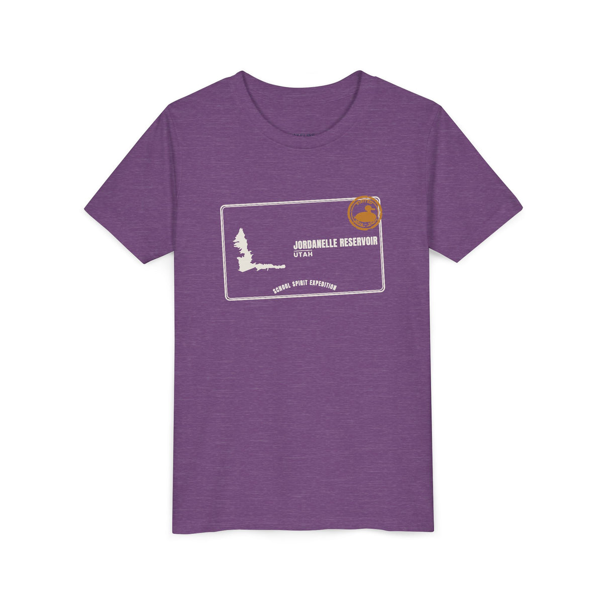 Jordanelle Reservoir Kids Tee — Jordanelle Reservoir Field Trip Youth Short Sleeve Shirt