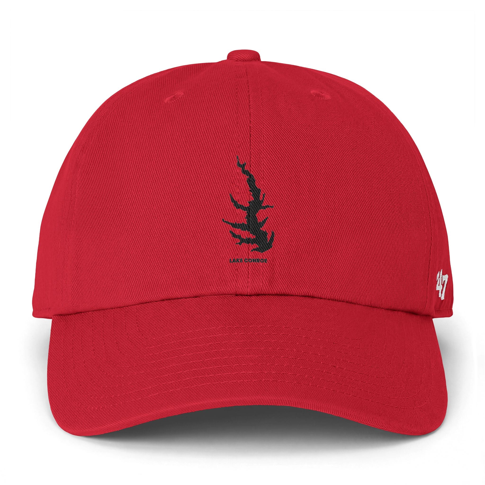 Lake Conroe Clean Up Cap — Lake Map Baseball Hat