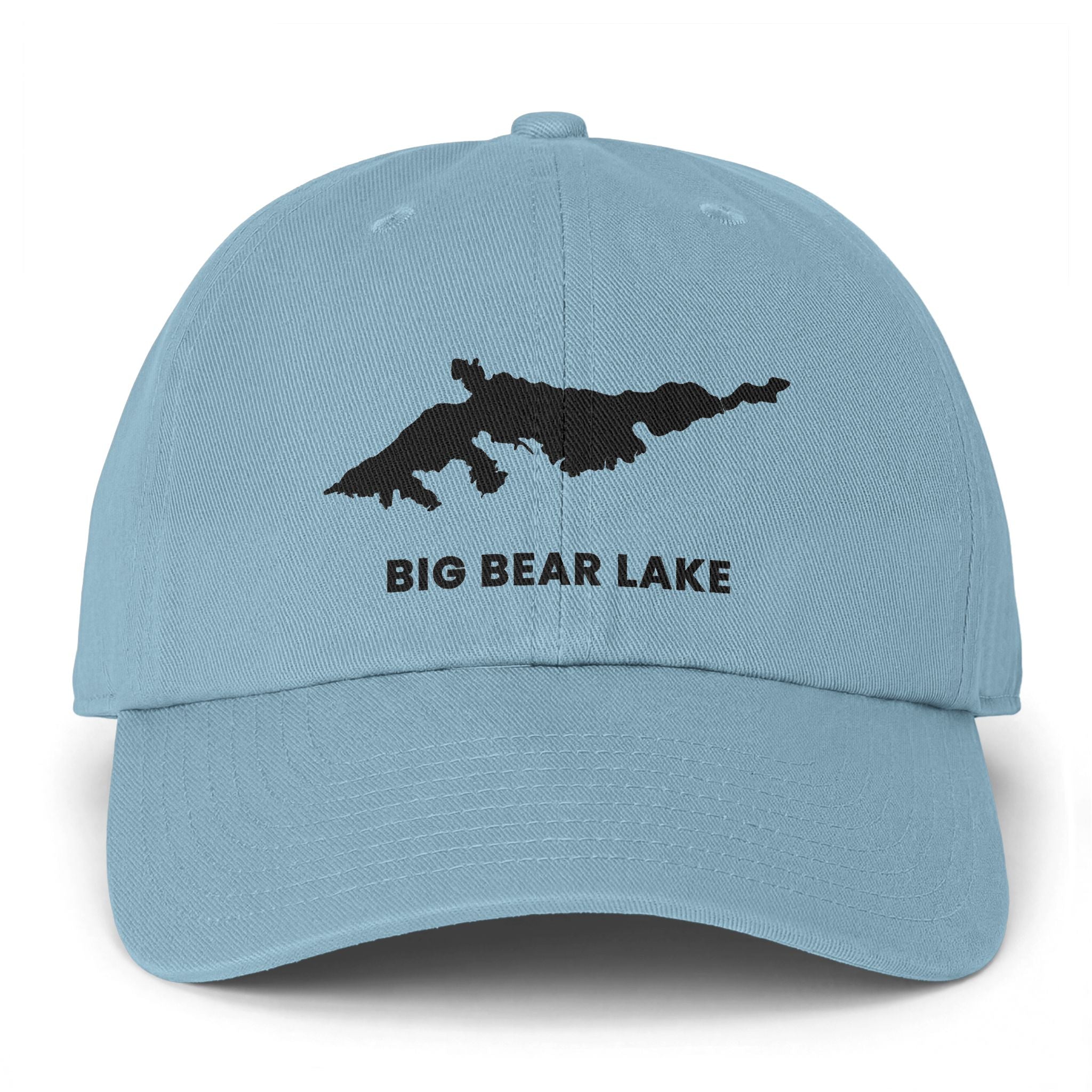 Big Bear Lake Clean Up Cap — Lake Map Baseball Hat