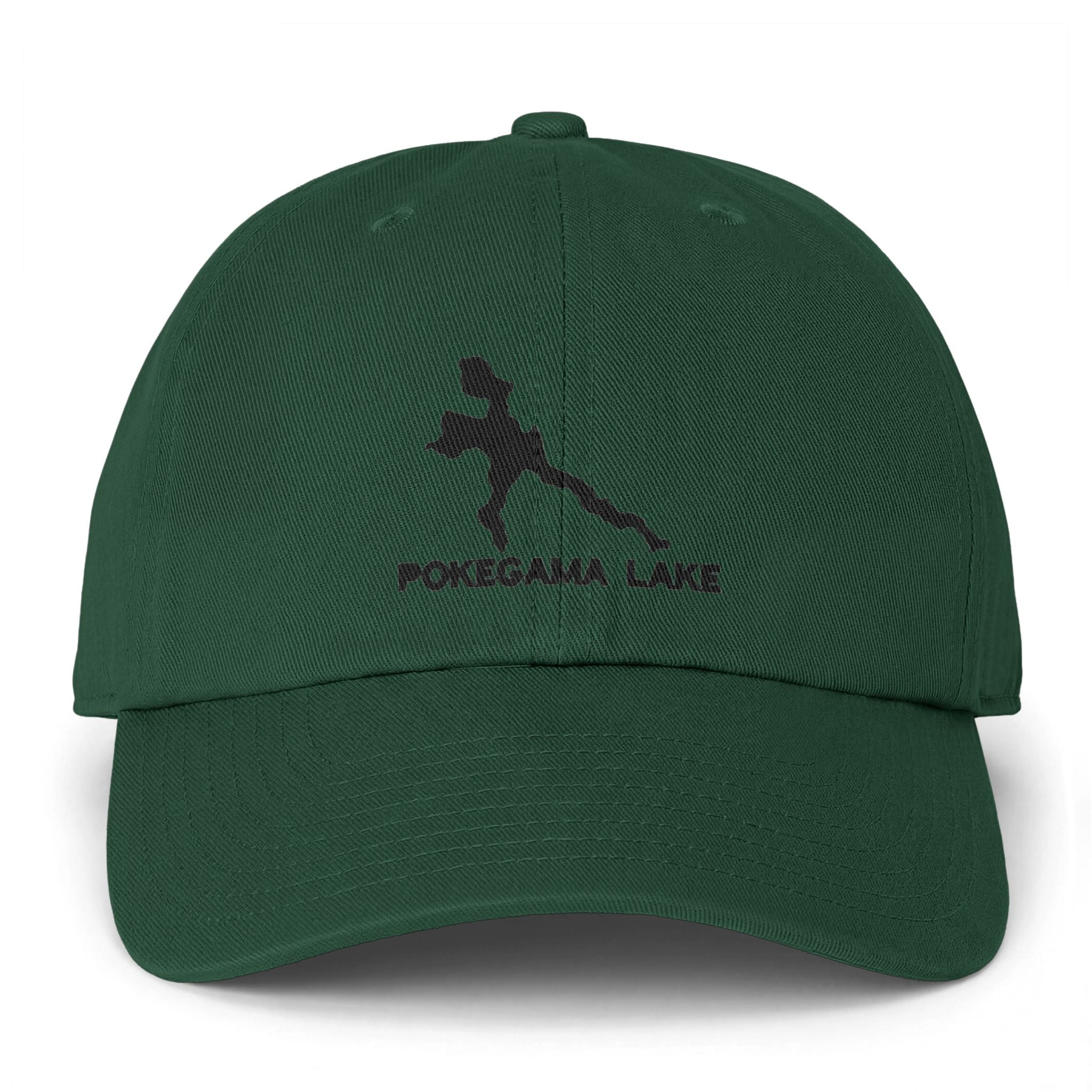 Pokegama Lake Clean Up Cap – Embroidered Lake Outline Hat
