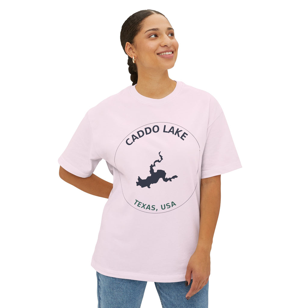 Caddo Lake Graphic Tee — Texas Lake Map T-Shirt