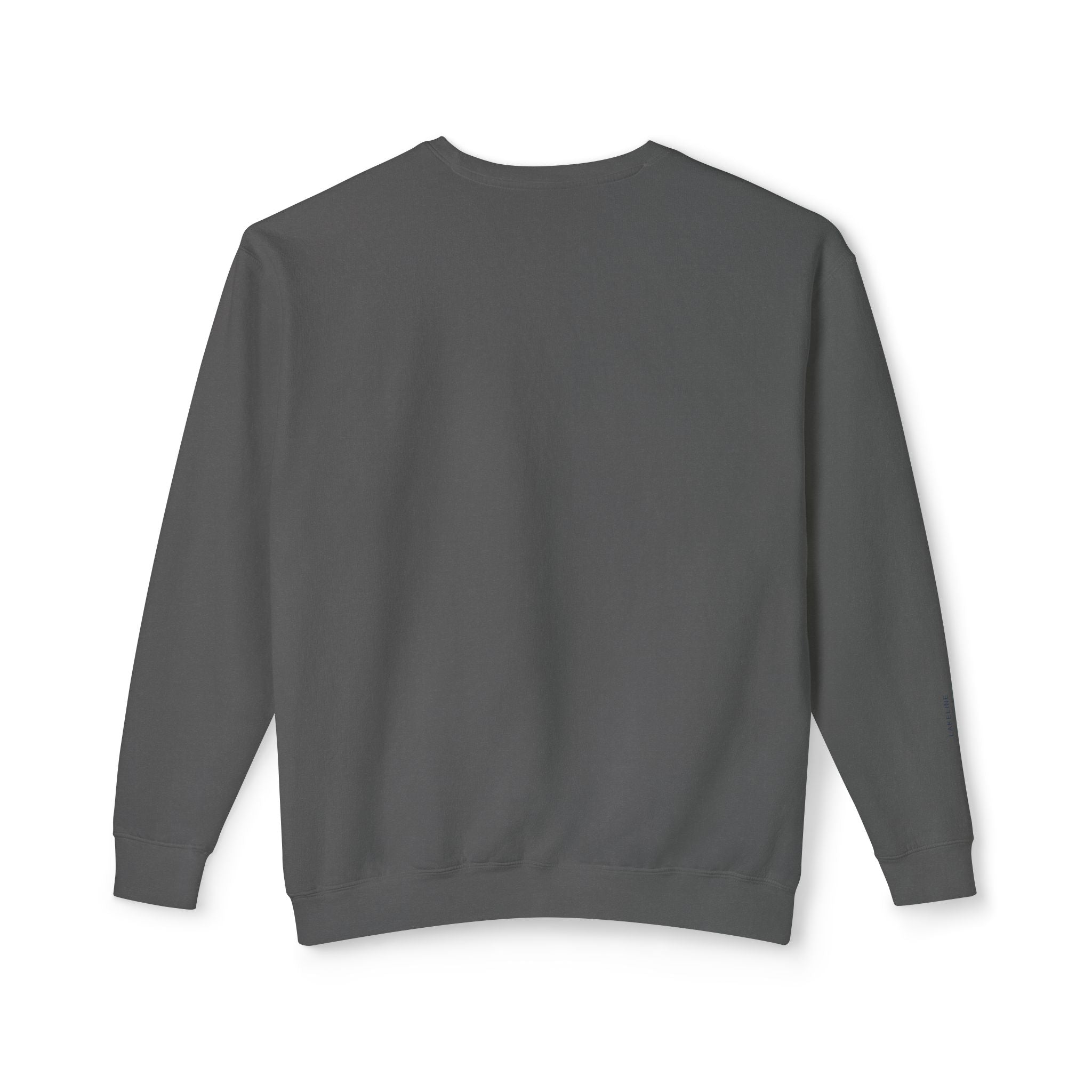 Lake Travis Crewneck Sweatshirt — Minimal Map Design
