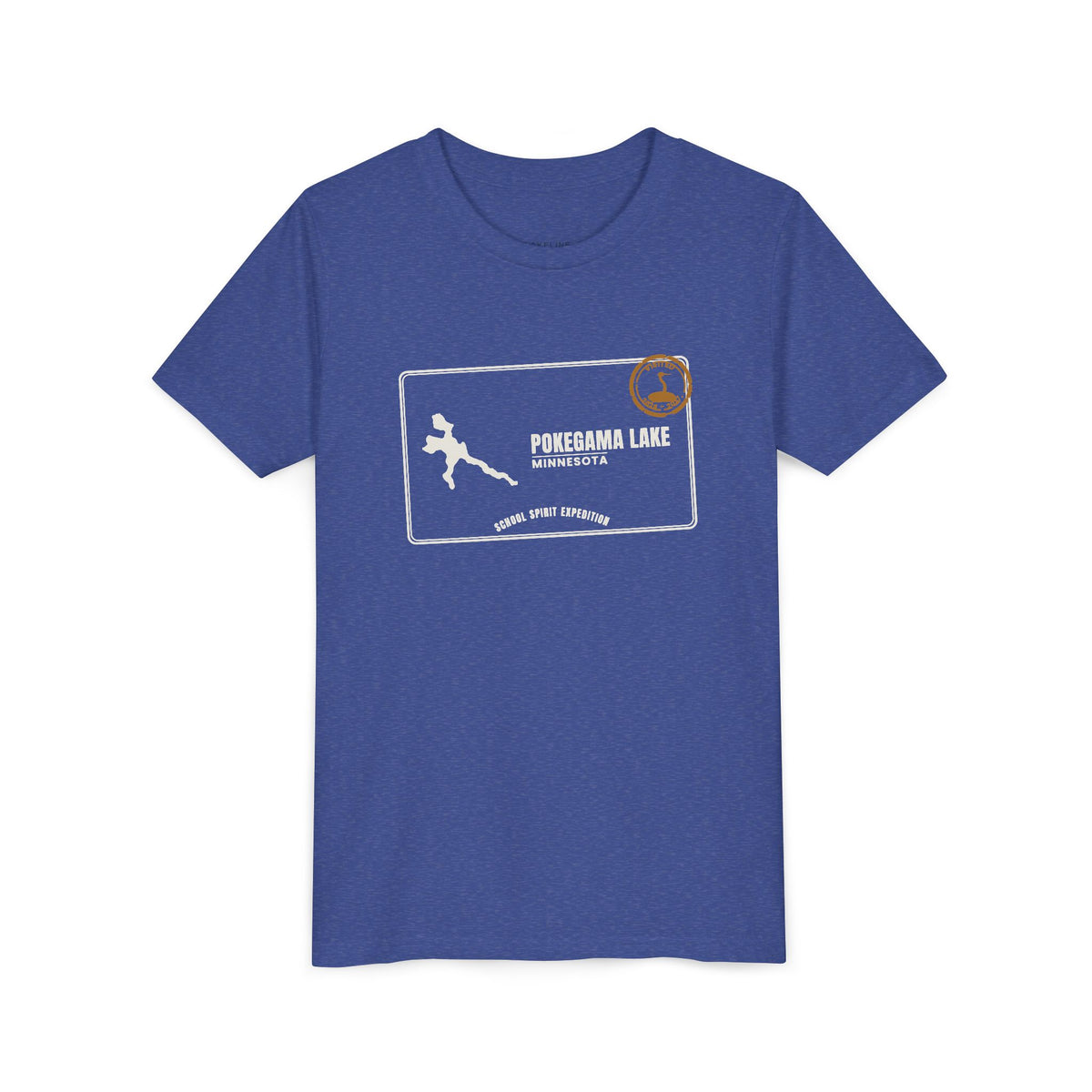 Pokegama Lake Kids Tee — Pokegama Lake Field Trip Youth Short Sleeve Shirt