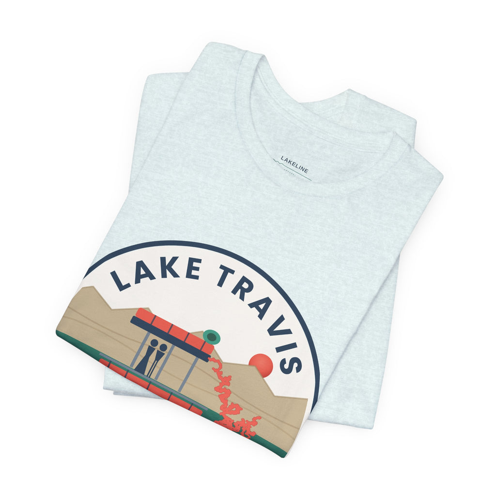 Lake Travis Tee — Devil’s Cove Texas Boat Graphic Shirt