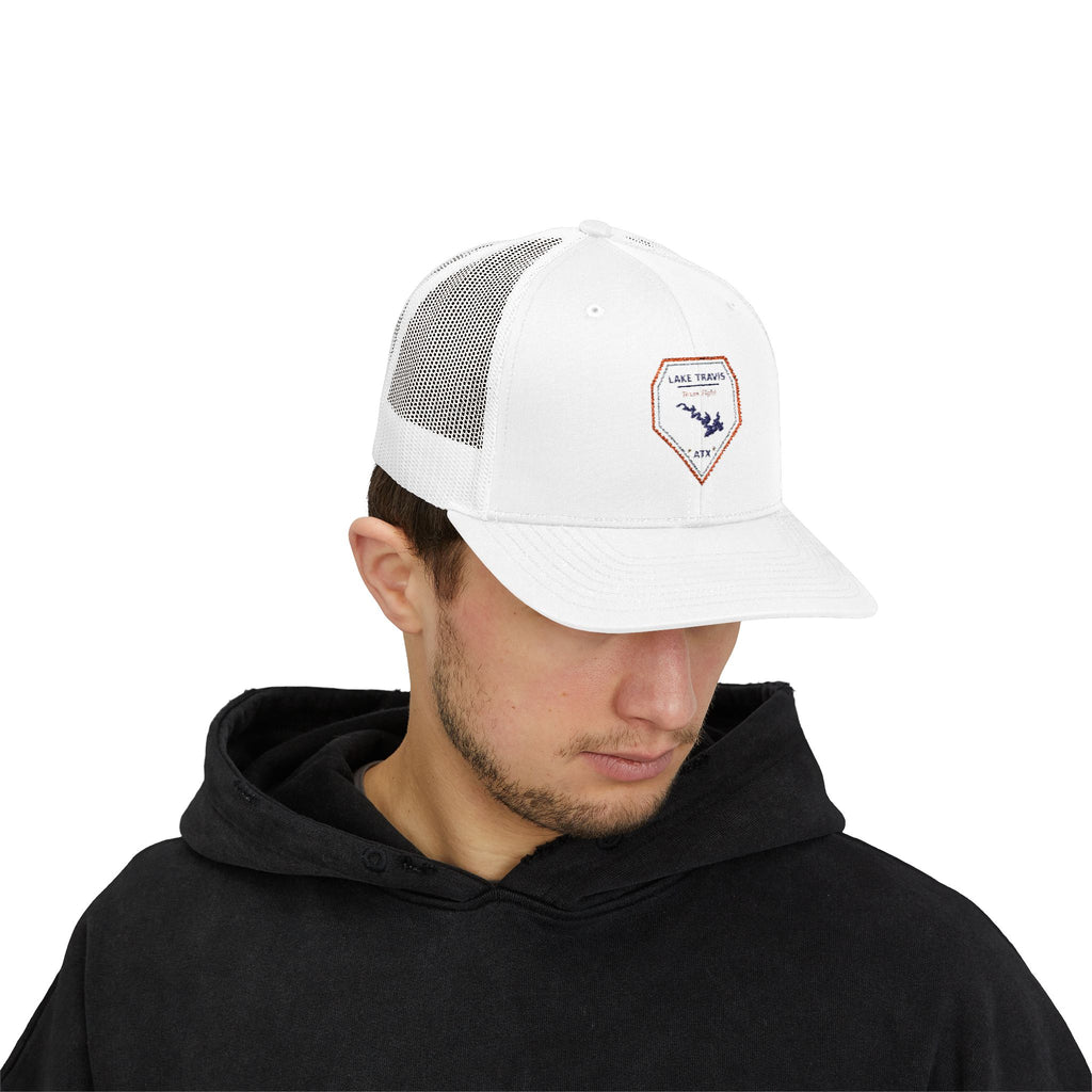 Lake Travis - Badge Snapback Trucker Cap