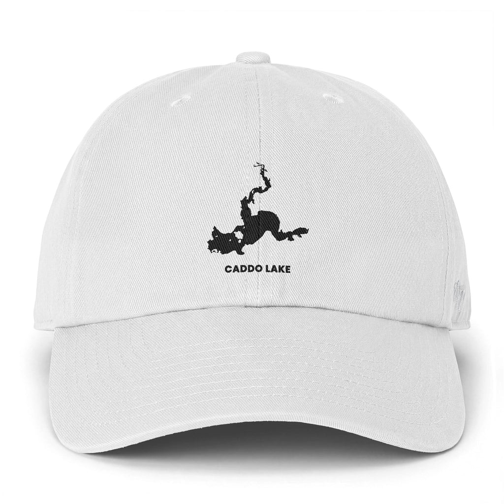 Caddo Lake Clean Up Cap — Lake Map Baseball Hat