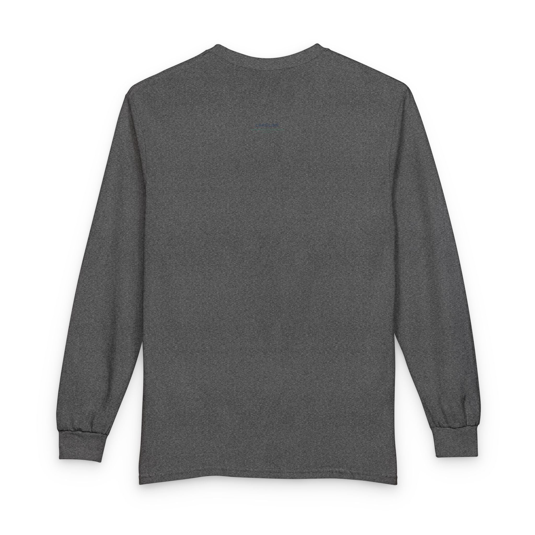 Pokegama Lake Map Long Sleeve Shirt — Lake Outline Tee