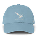 Lake Travis Clean Up Cap — Embroidered Lake Map Baseball Hat
