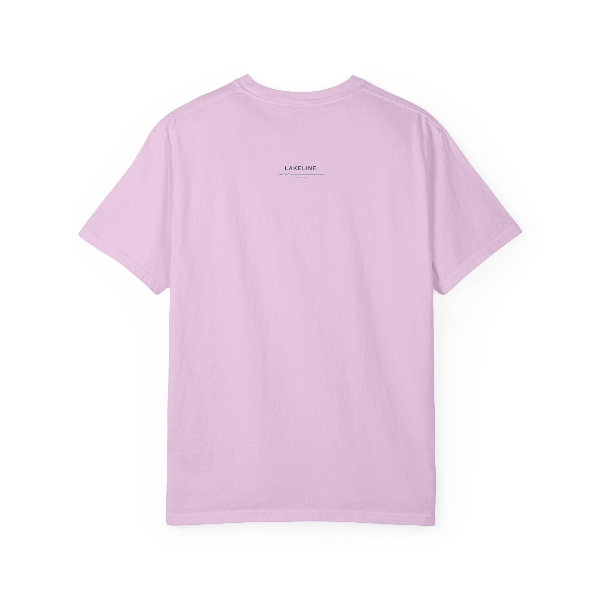 Pokegama Lake Minnesota T-Shirt — Lake Map Circle Graphic (Dark Logo, for Light Colors)