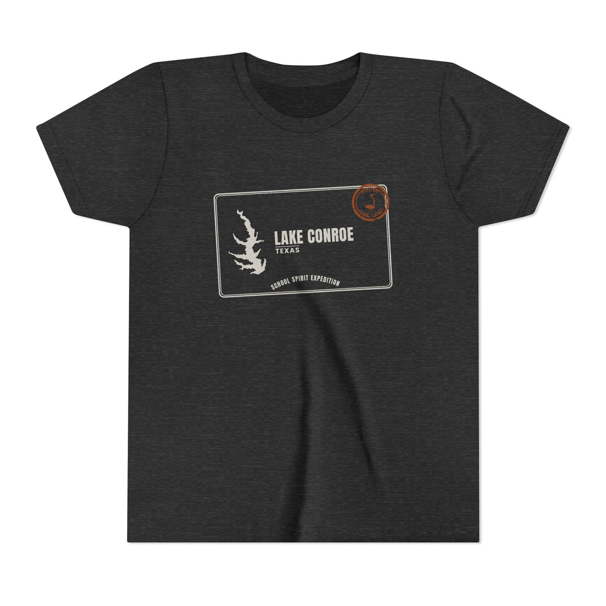 Lake Conroe Kids Tee — Lake Conroe Field Trip Youth Short Sleeve Shirt