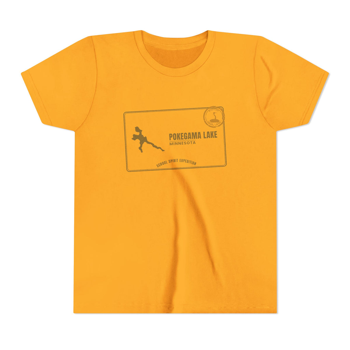 Pokegama Lake Kids Tee — Pokegama Lake Field Trip Youth Short Sleeve Shirt