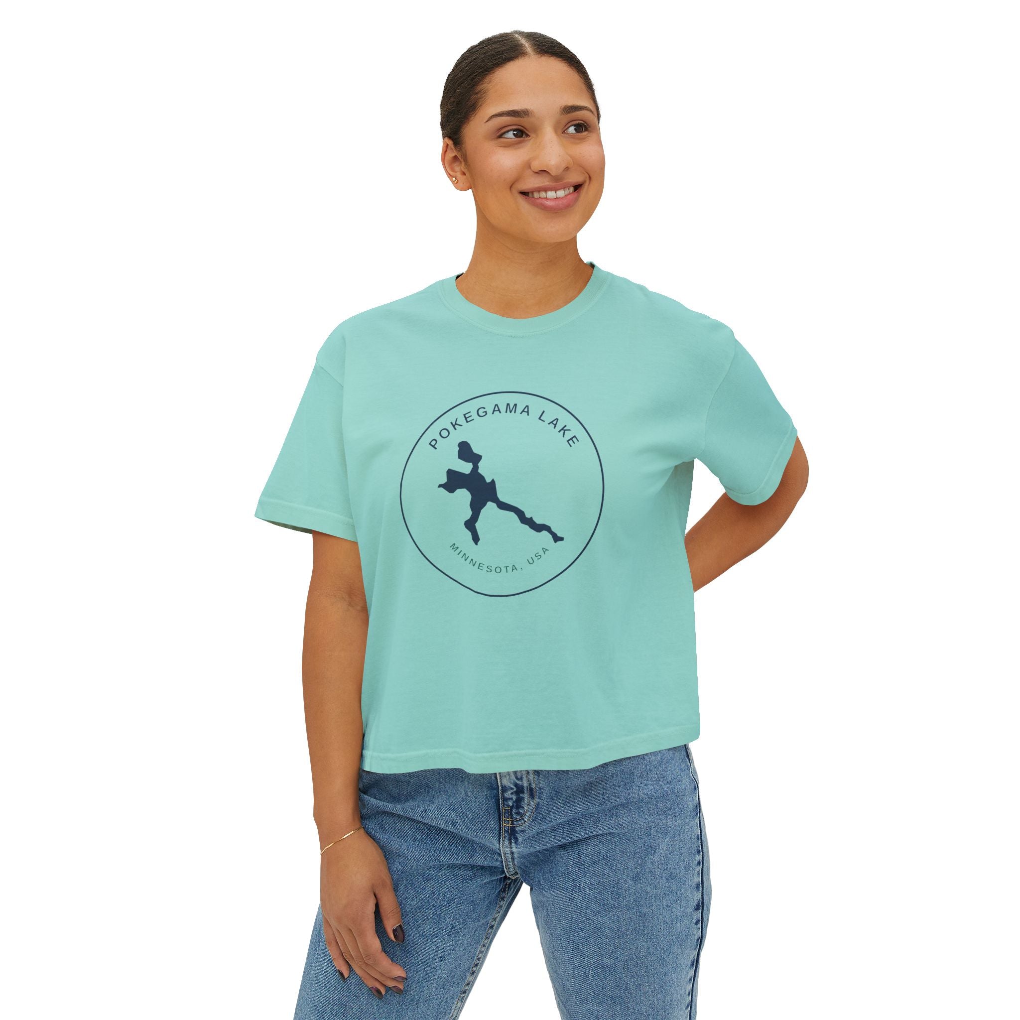 Pokegama Lake - Women's Boxy Tee